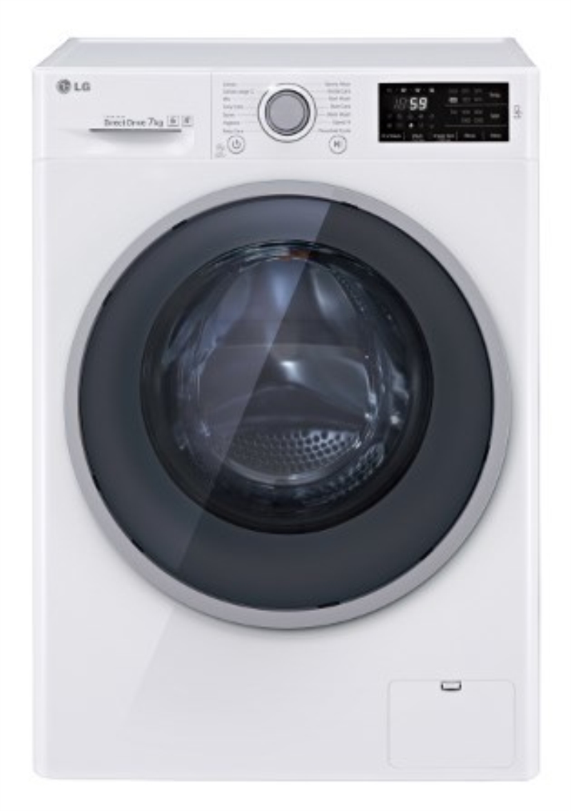 LGELECTRONICS Lavatrice LG FH2U2QDN1 7 KG carica frontale 1200 giri turbo wash classe A+++